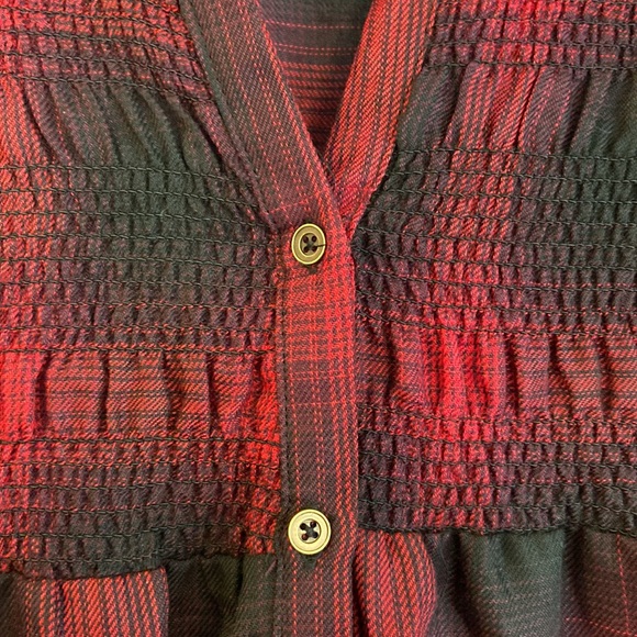 Knox Rose Buffalo Plaid Tunic Dress - Picture 3 of 4